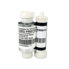 MA1000K silvery Ribbon 1000 prints for Magicard Pronto Enduro3E Rio Pro Printer 