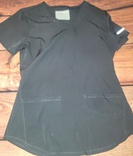 Skechers Womens Scrub Top Sz Xs gray Extra Small