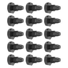15pcs Billiard Bottom Rubber Plug Protection Pad Pole Tail Cover Protection CH