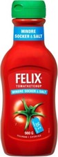 Felix Ketchup mindre Socker & Salt Tomatenket...