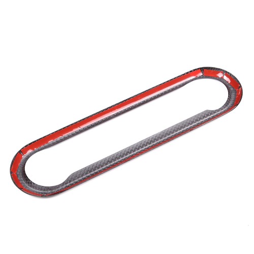 Matt Carbon Air Condition Button Frame Cover For Alfa Romeo Giulia/Stelvio 2020+ - Picture 6 of 7