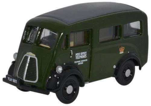 VANS Oxford Diecast Morris J Planning Van Telefono ufficio postale scala 1:76
