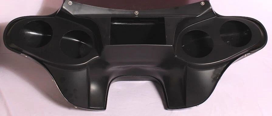 BATWING FAIRING WINDSHIELD 4 HONDA VTX C R S 1800 1300 2002-UP 4x5 SPKS ABS — 第 3/4 张图片