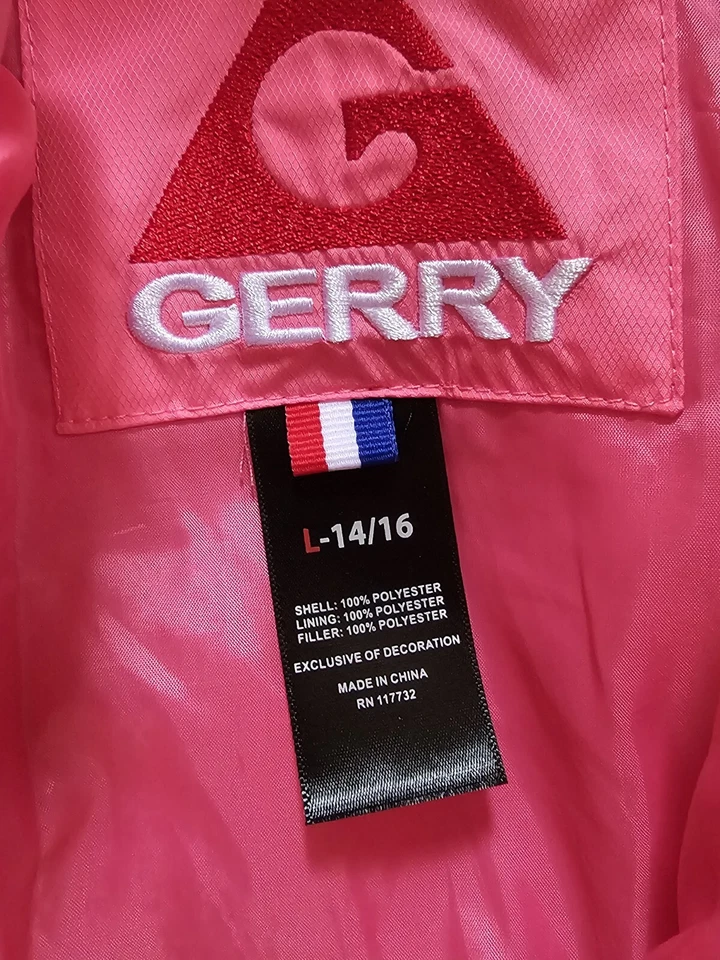 Abrigo Chaqueta Gerry 3 en 1 Niñas Grande 14-16 Gris Rosa Con Capucha Cremallera Completa -DEFECTUOSO  Foto 3 de 4