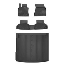 Frogum TPE Tappetini+Portabagagli Set per BMW X6 F16 2014-2019 TPE set di tappet