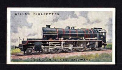 4725/ Wills´s Cigarettes   Railway Engines   No. 28   Belgian State Railway
