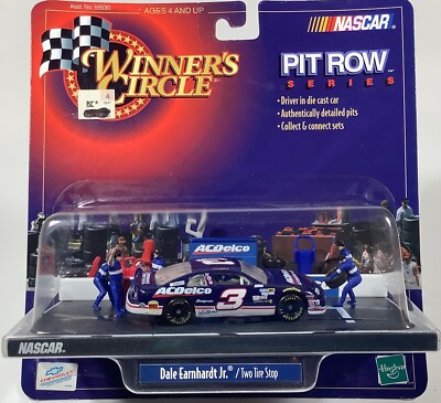 Winners Circle Pit Row Series Dale Earnhardt Jr. Two Tire Stop 1/64 Diorama NIP