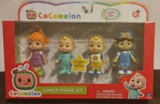 ⚡CoComelon 4 Figure Pack Family Set 3" Character Toy Bundle JJ, TomTom and YoYo