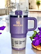 Stanley 20 Oz PERIWINKLE SHIMMER Flowstate Quencher 2.0 NWT