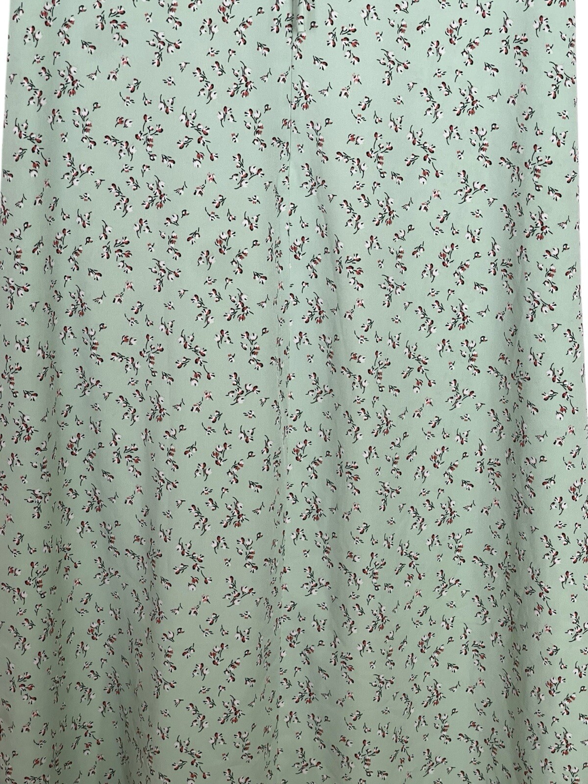 Love Whit By Whitney Port Dress Size Large L Green Floral Ruched Open Back