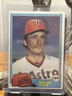 1981 Topps Nolan Ryan #240 Houston Astros MLB Vintage Baseball Card