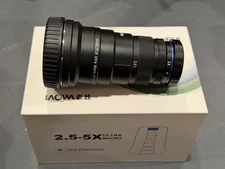 LAOWA 2.5-5x Ultra Macro lens Canon EOS Manual 