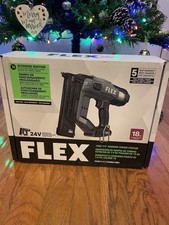 FLEX 24V Brushless 18ga 1/4” Narrow Crown Staple Gun Stapler, TOOL ONLY FX4511-Z