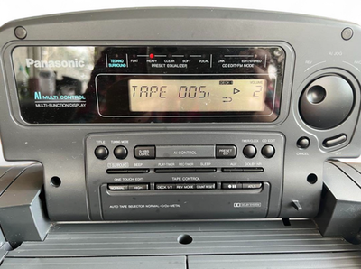 Panasonic Cobra Top RX-DT707 Cassette Player Radio Speaker Used | eBay