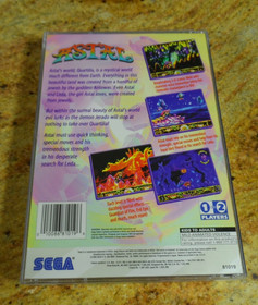 Astal (Sega Saturn, 1995) - Complete CIB with Manual but not Reg Card, w/ foam