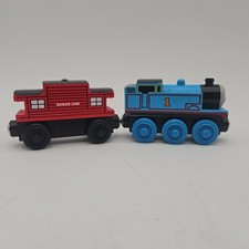 Thomas the Train Tank Engine Sodor Main Line Caboose Wooden Railway 2012