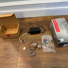 Black EMG-HZ H4 Electric Guitar Humbucker Bridge Pickup, Passive