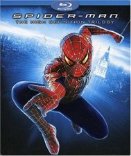 Spider-Man 1, 2, 3 (Blu-ray Disc, 2007, 4-Disc Set) for sale