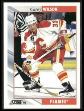 1992-93 Score #127 Carey Wilson