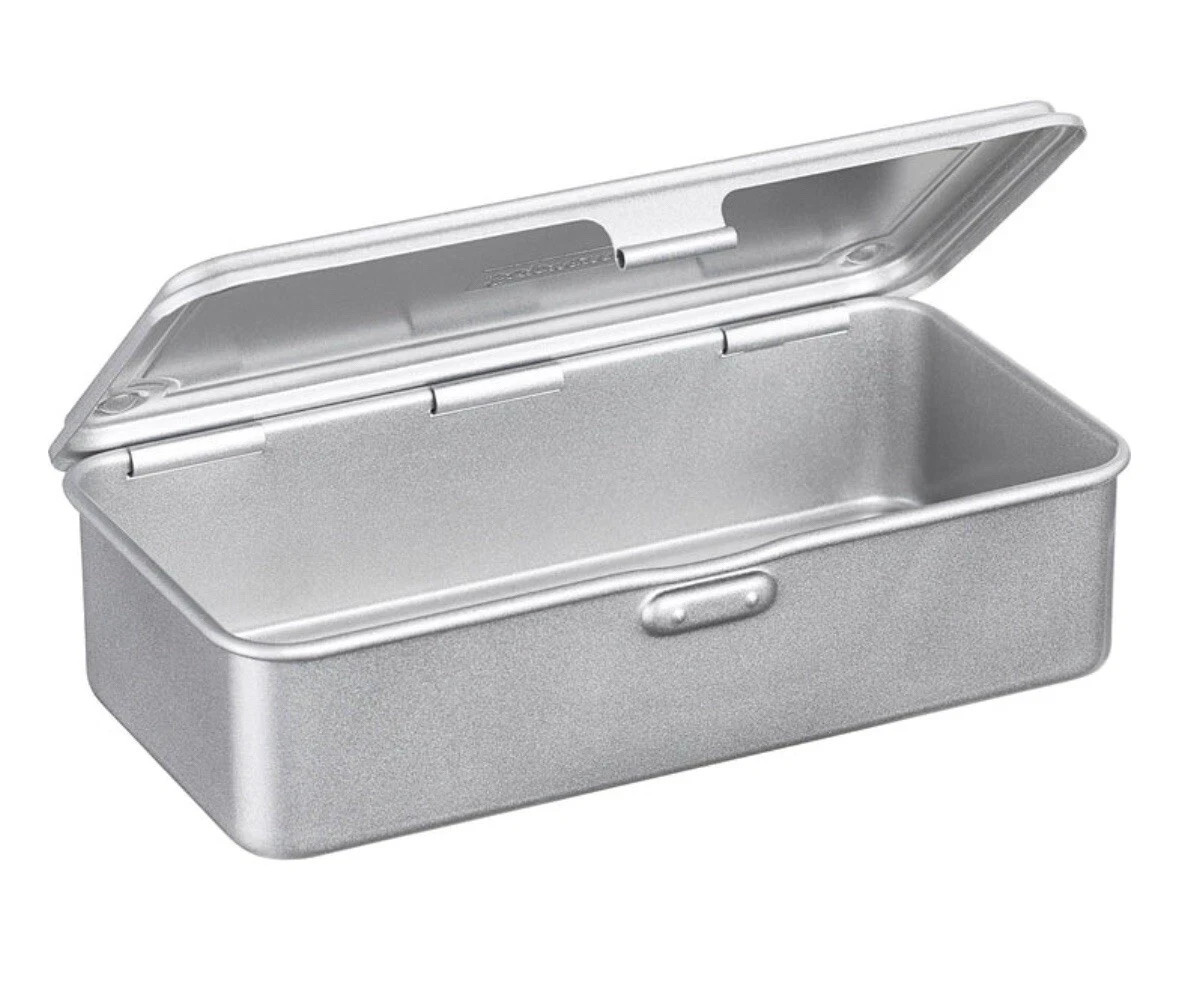 Boite à outils Toyo Steel T190 SV coffret métal argent vide pour outils