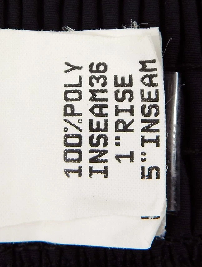 2002-06 Philadelphia 76ers #12 Game Used Black Warm Up Pants 36 140 - Image 2 of 4