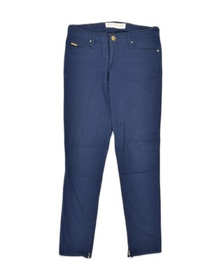 RIFLE Damen Skinny Freizeit Hose W30 L29 dunkelblau Baumwolle UC03