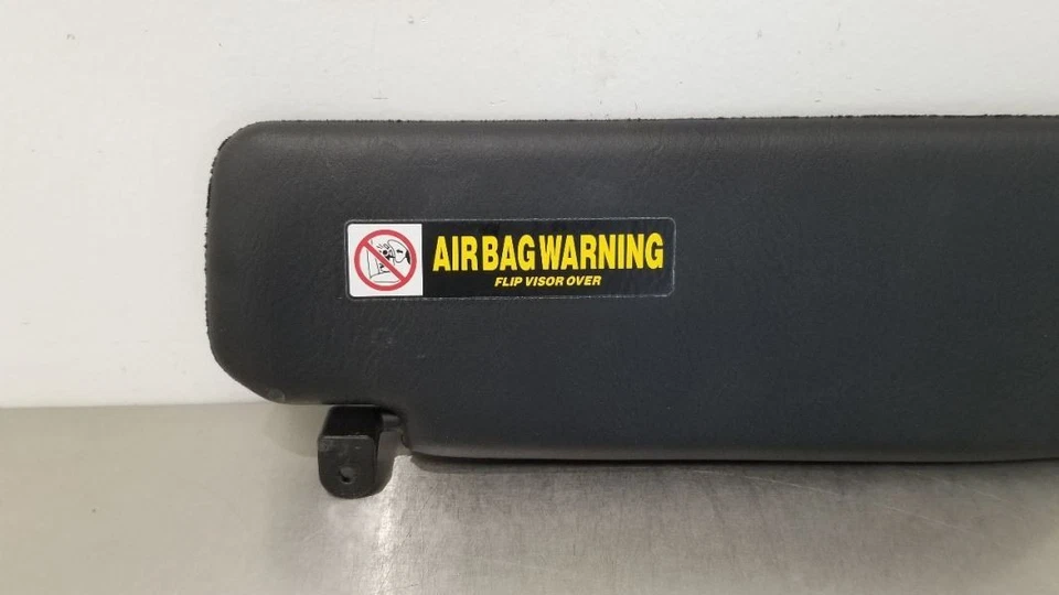 04 HONDA S2000 S2K AP2 SUN VISOR LEFT DRIVER BLACK - Image 4 of 4