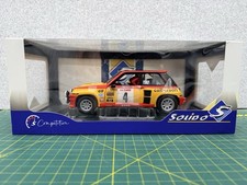 Solido 1/18 - Renault 5 Turbo Tour De Corse Rally 1980 #4 Diecast Model Car