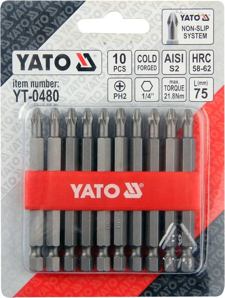 Yato , Bits, Yt-0480 - Bild 2