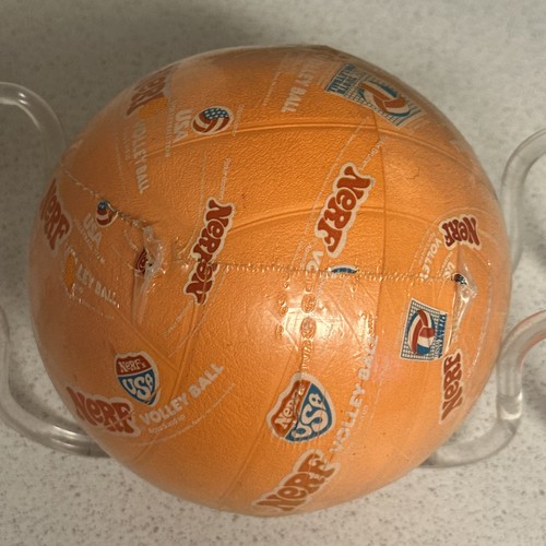 Vintage NERF Foam Volleyball 7" Parker Brothers-NEW/SEALED - Picture 4 of 6