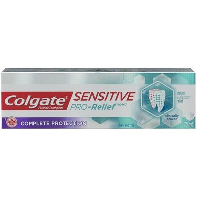Colgate Pro Relief Complete Protection Toothpaste 75 Milliliters Complete 75 mL