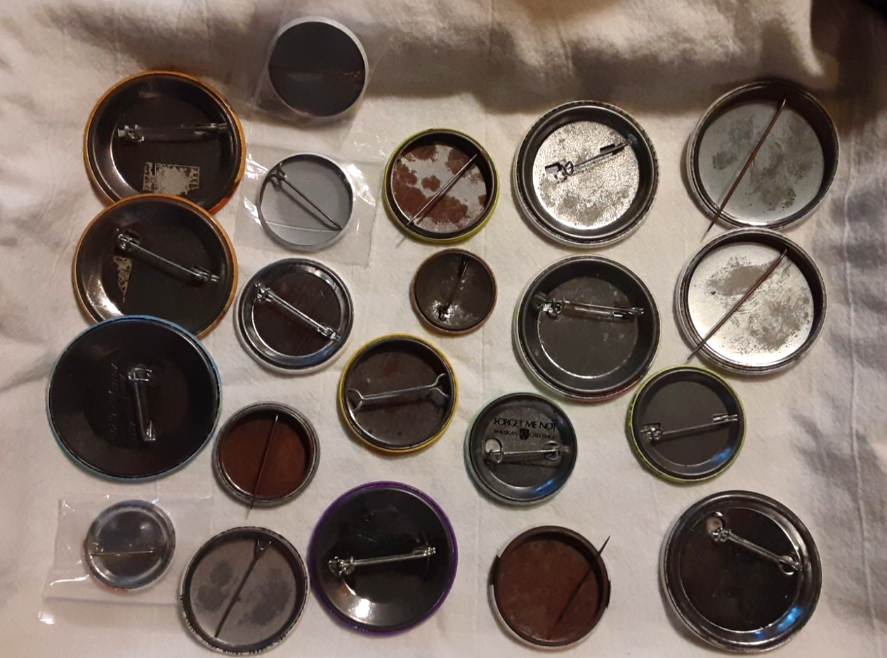 Proclaim Pinback Lot of 21 Vintage Pinback Buttons Pins Asst Themes - Religion Promo ...