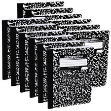 Bulk Composition Notebooks College Ruled Marble Cover 100 Sheets School Supply