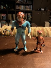 Vintage 1985 LJN Thundercats Old Tygra W  Wilykat Complete Working Rare