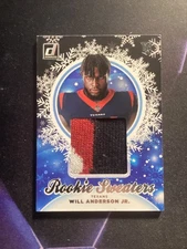2023 Panini Donruss - Rookie Holiday Sweaters Will Anderson #HS-WAJ (MEM, RC)