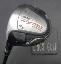 Left-Handed Nike SQ Dymo Quad Keel 15° 3 Wood Regular Graphite Shaft Nike Grip