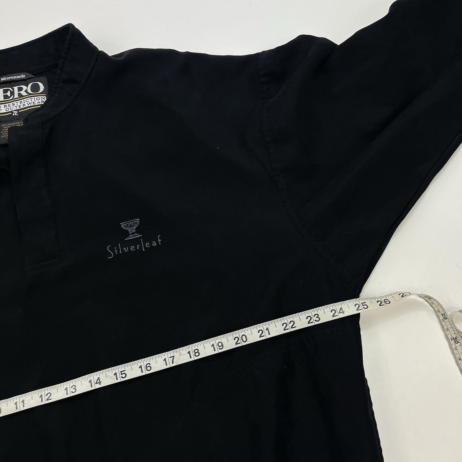 Zero Restriction Microsuede Black Pullover Golf W… - image 7