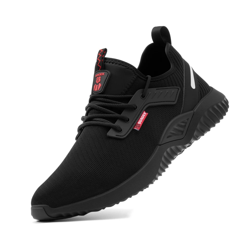 SUADEX Atmungsaktiv sportliche Arbeitsschuhe Sicherheitsschuhe Stahlkappe  EU