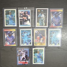 9 Bo Jackson cards.  Rare stash.  The goat.