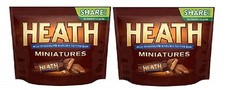 Heath Milk Chocolate English Toffee Bar Miniatures 2 Pack