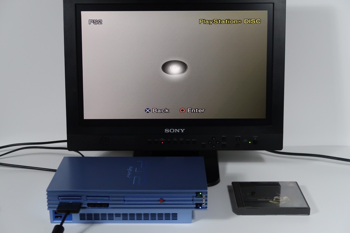 SONY Playstation 2 PS2 Console SCPH-39000 AQ AQUA Tested F/S NTSC