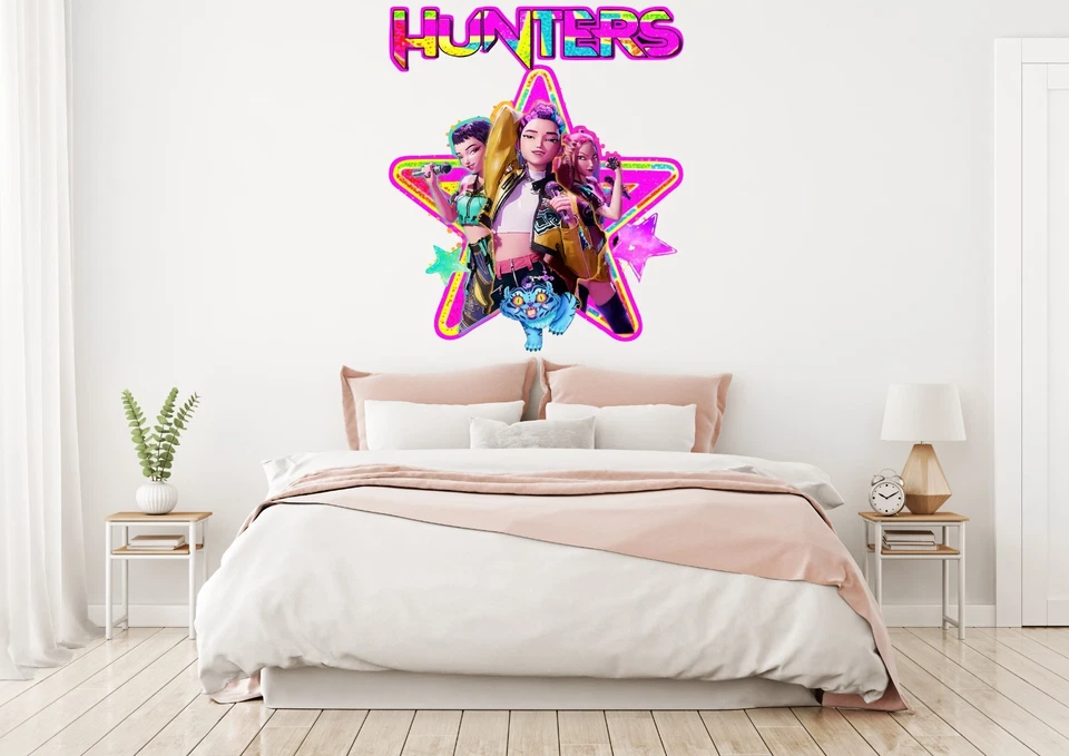 K-Pop Demon Hunters Huntrix Wall Sticker - Image 3 of 4
