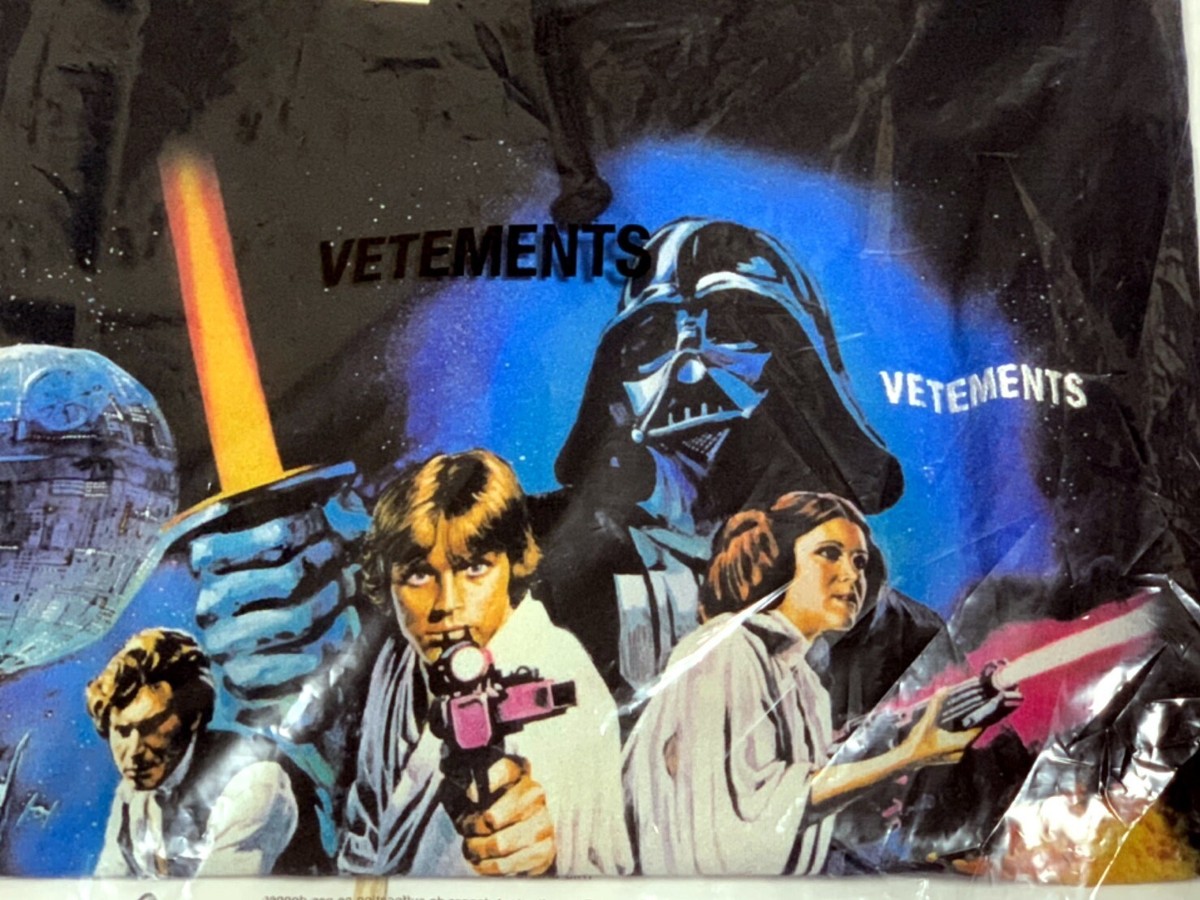 VETEMENTS Star Wars hooded sweatshirt Size S limited edition