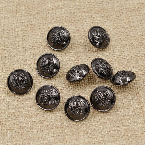 Vintage Metal Buttons Shank Snap Fastener Sunflower Star Sewing Craft DIY - Picture 41 of 70