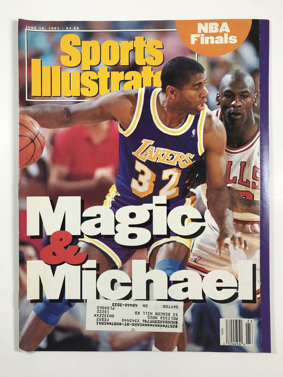 Sports Illustrated Magazine (June 10, 1991) (Michael Jordan, Magic