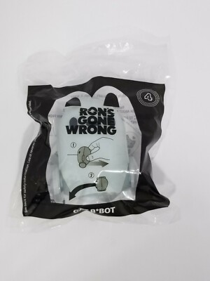 New Sealed 2021 McDonald's Happy Meal Toy Ron's Gone Wrong #4 Cat B*Bot