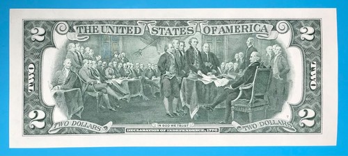 B 5390 1975 A : TRAILING YEAR 1975 $2 Two Dollar Bill Serial Number - Picture 3 of 3