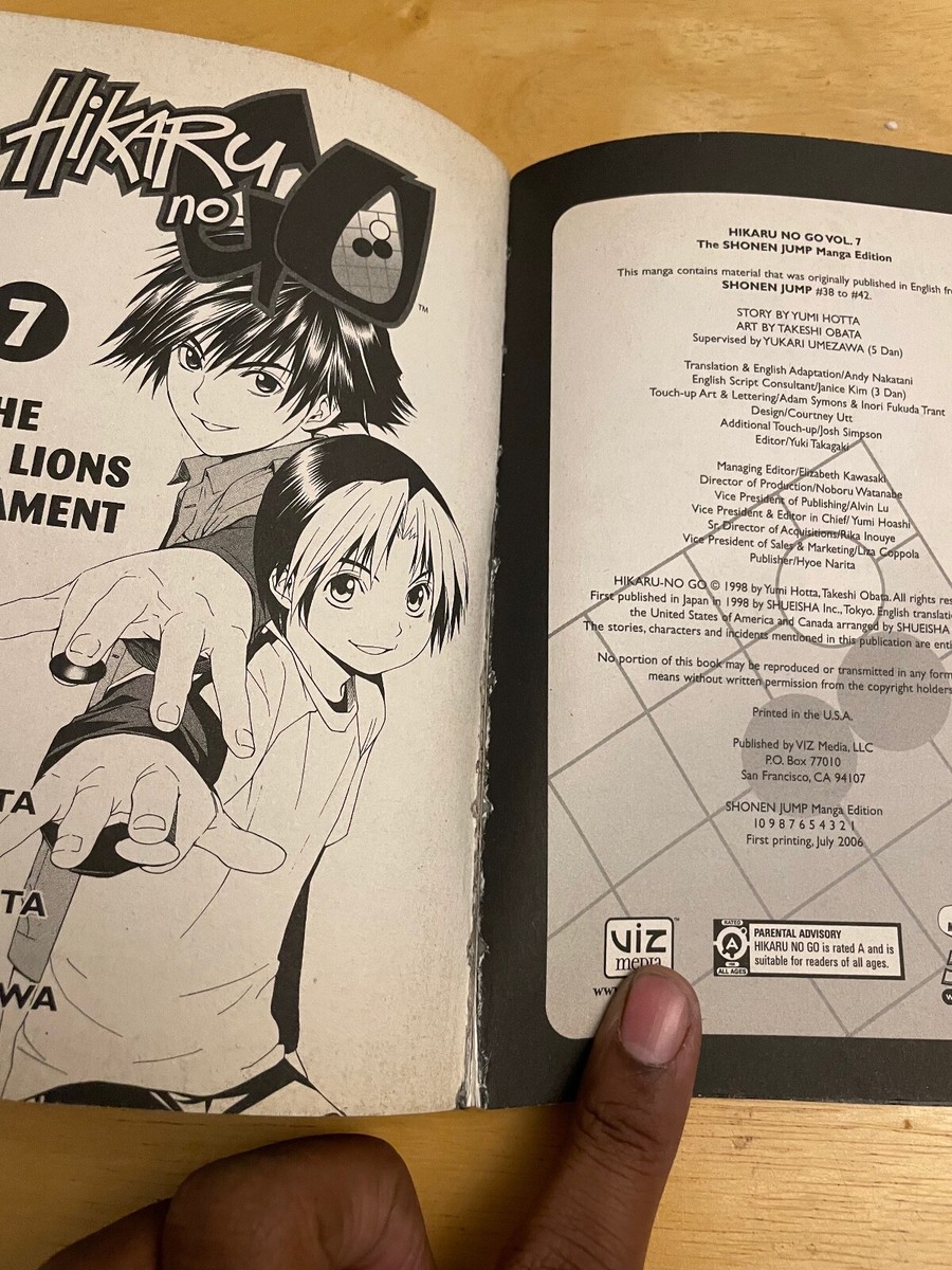 Hikaru no Go Manga Volume 4