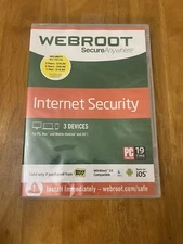 Webroot Internet Security With Antivirus For PC, Windows 10 Compatible