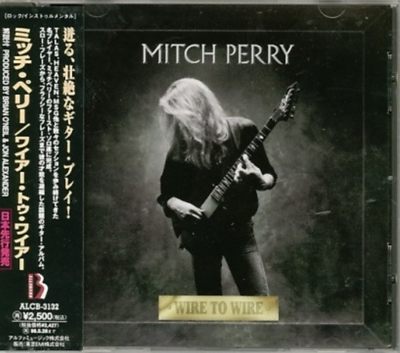 Mitch Perry - Wire to Wire Japan CD ALCB-3132 feat Tony Franklin